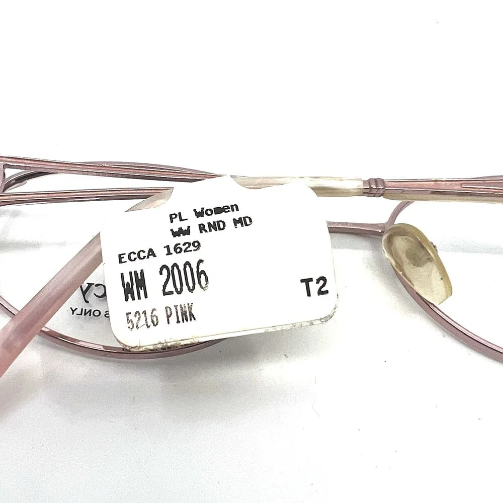 Legacy WM2006 PK Pink Womens Oval Full Rim Eyeglasses 52-16-135 a8